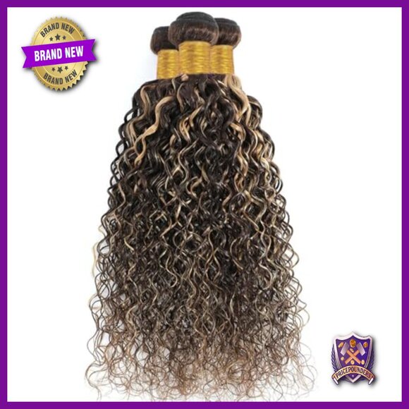 Human Hair Extensions 14-18 Inch Curly Bundles Brazilian Virgin Hair